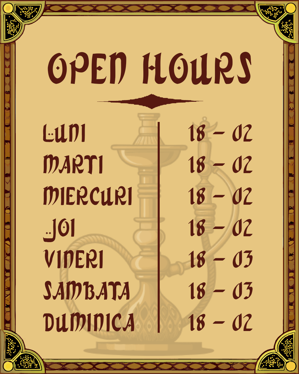 Open Hours